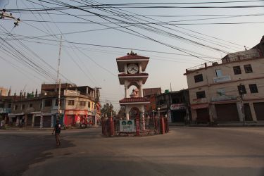 In Janakpur Zero Mile