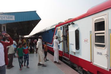 In Janakpurdham Railway Station