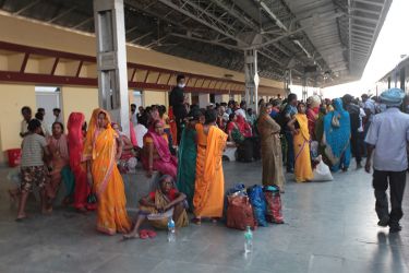 In Janakpurdham Railway Station