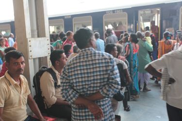 In Janakpurdham Railway Station