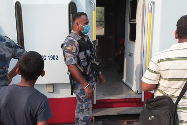 In Janakpurdham Railway Station