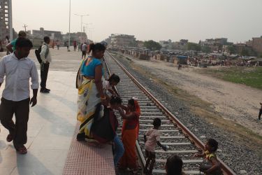 In Janakpurdham Railway Station