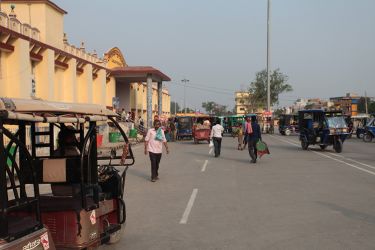 In Janakpurdham Railway Station