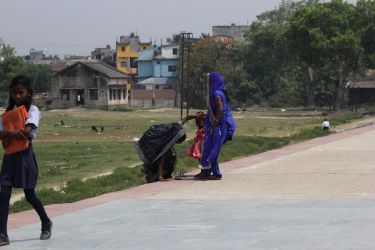 In Janakpurdham Railway Station