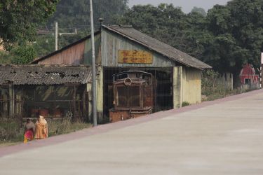 In Janakpurdham Railway Station
