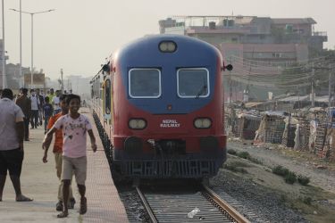 In Janakpurdham Railway Station